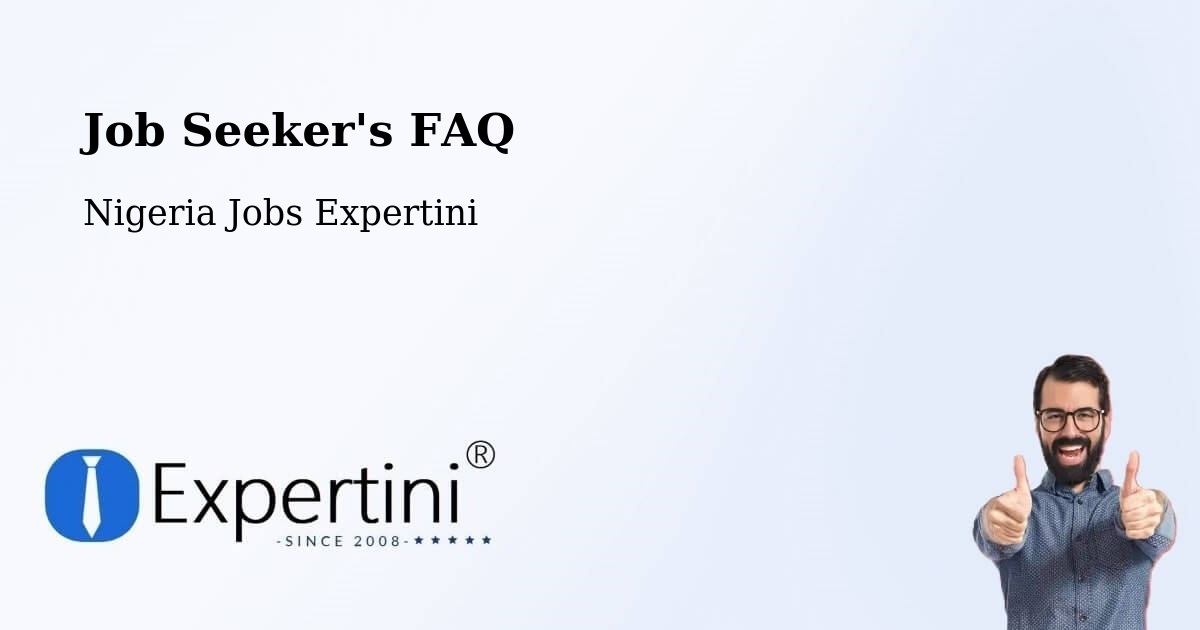 Job Seeker FAQ – Moriki - Nigeria Jobs Expertini